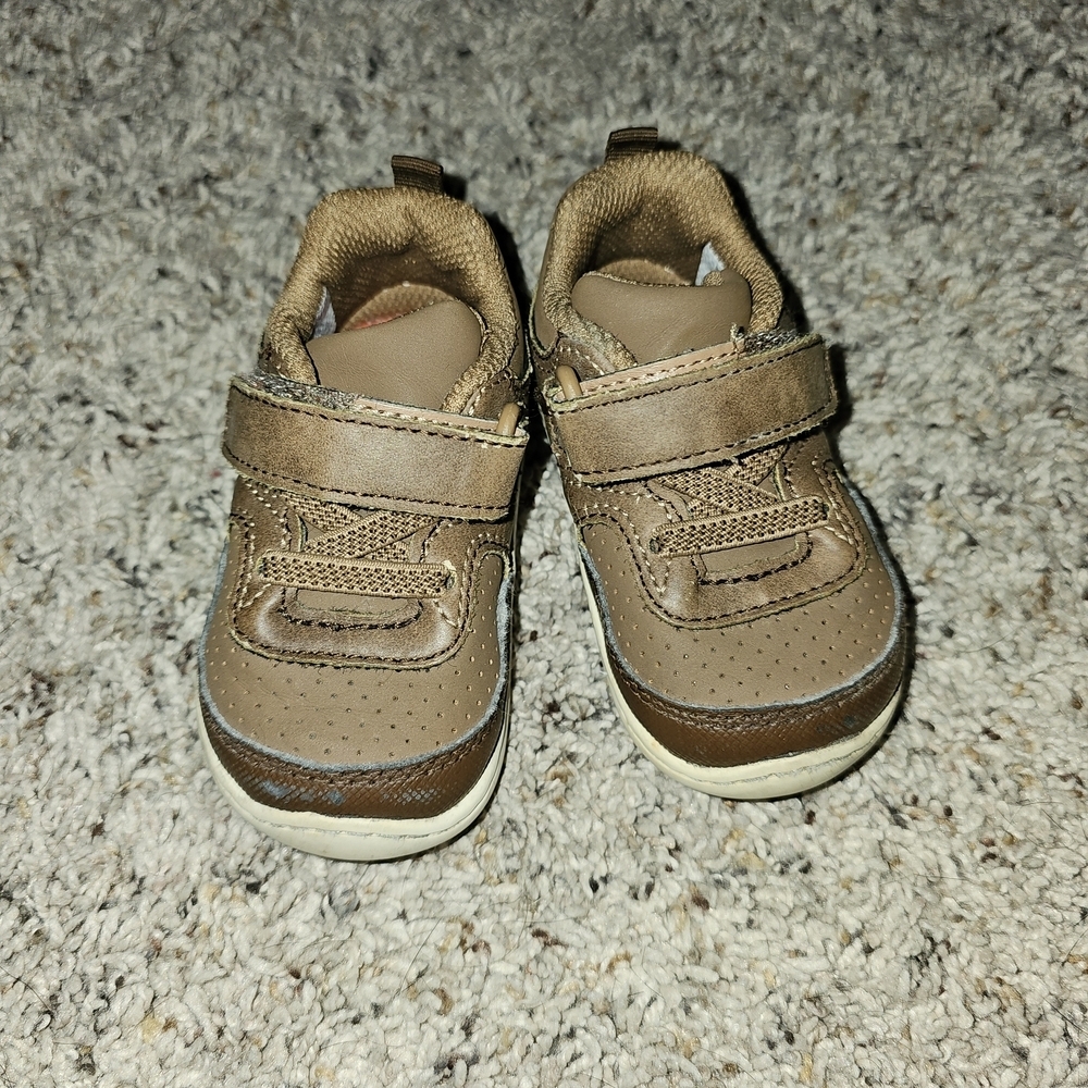 Stride Rite Brown Kids Shoes